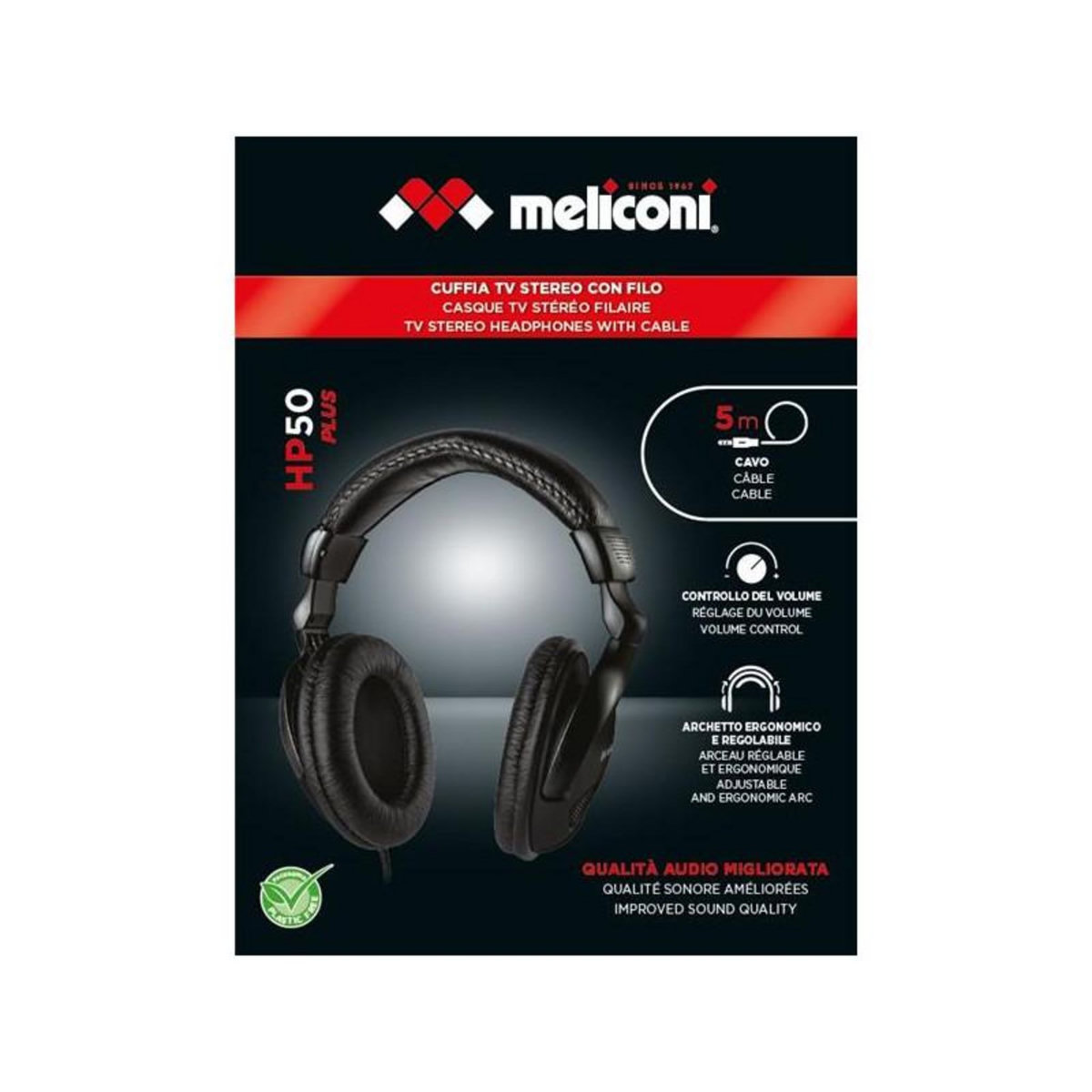 Meliconi CASQUES TV MELICONI - HP50PLUS