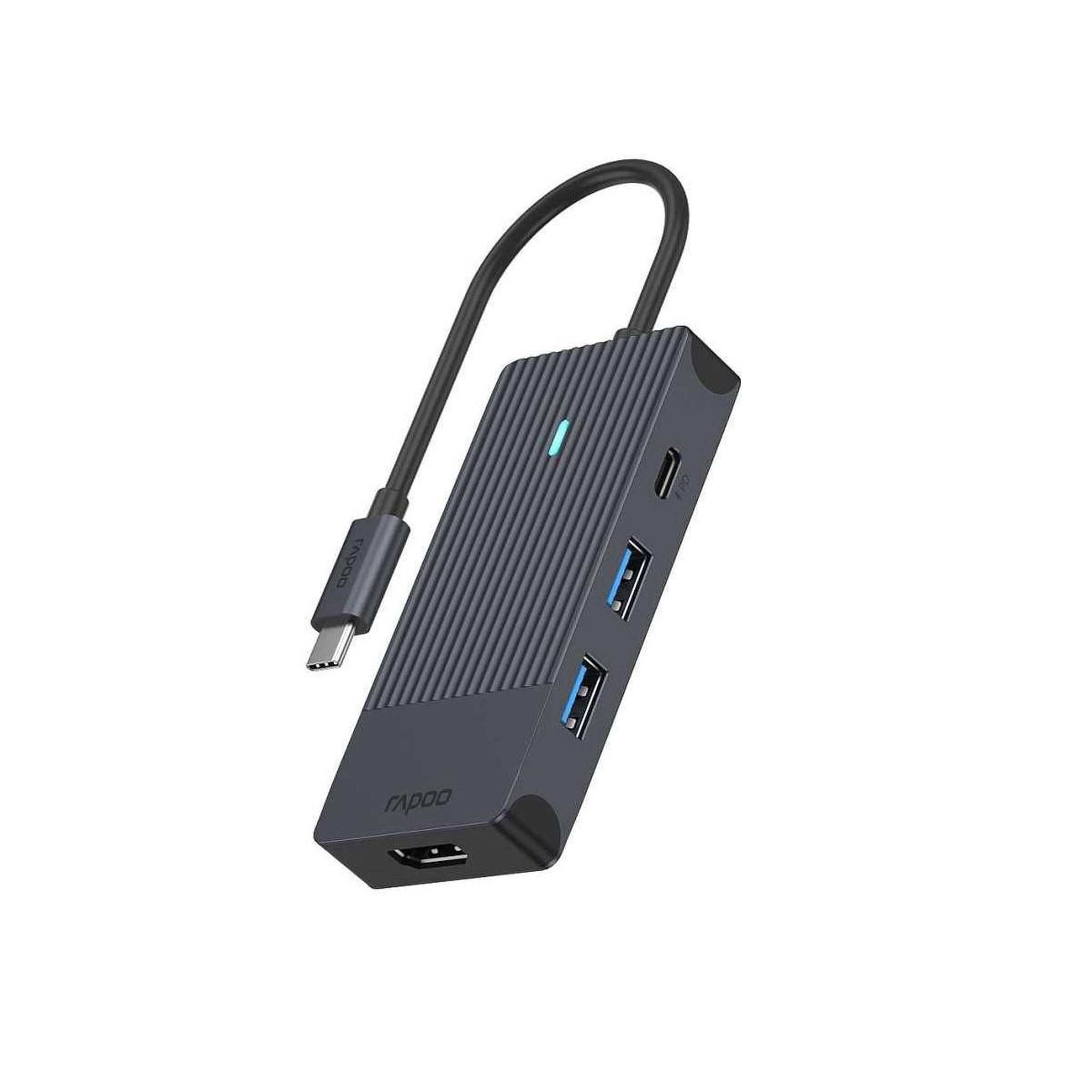 RAPOO Rapoo UCM-2001 carte et adaptateur d'interfaces HDMI, USB 3.2 Gen 1 (3.1 Gen 1), USB Type-C