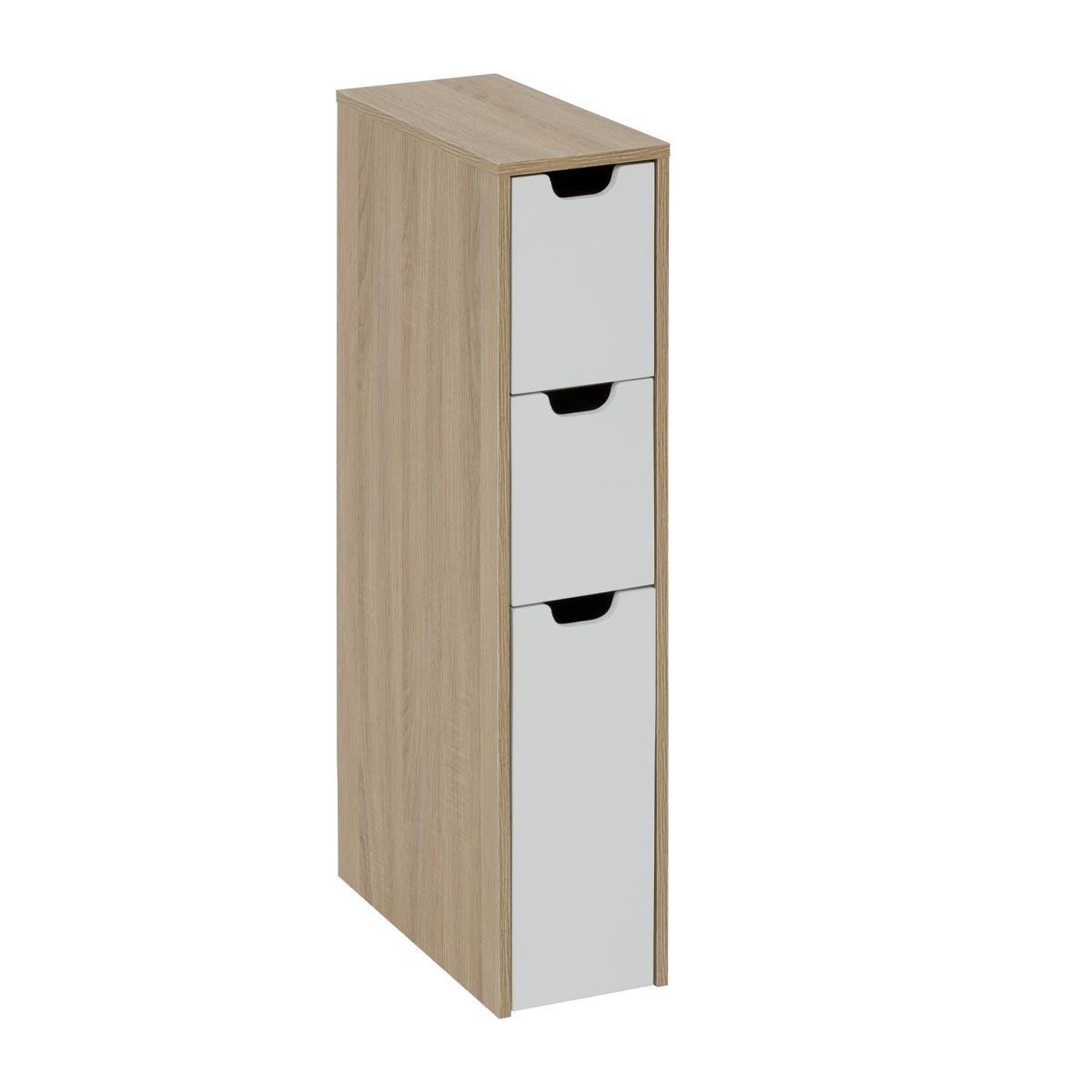FIVE Meuble de rangement cuisine  eat up  80cm marron