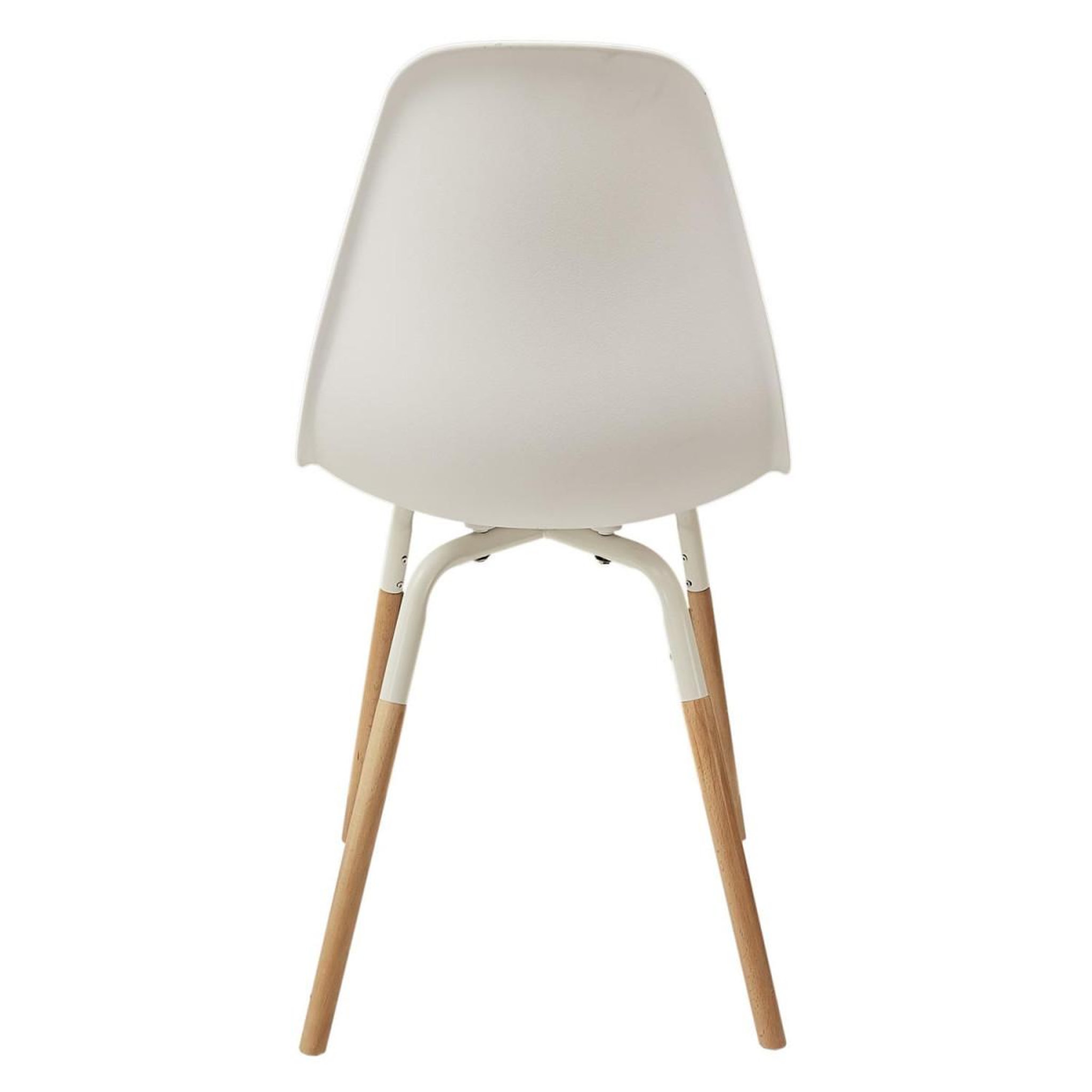 Voir la diapositive 5 : The Home Deco Factory Lot de 4 chaises scandinaves  phénix  81cm blanc