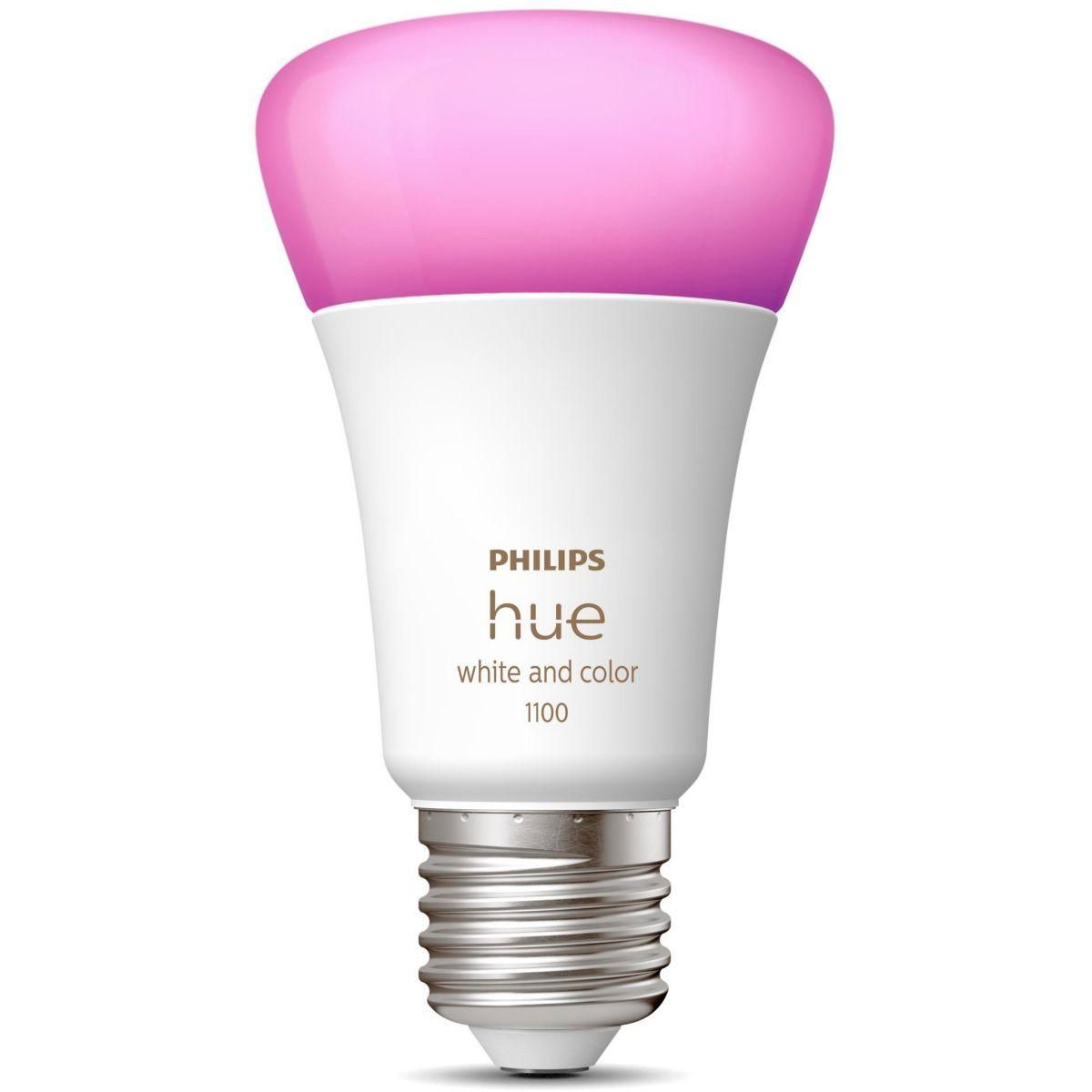 Philips Ampoule LED connectée HUE W&C E27 75W