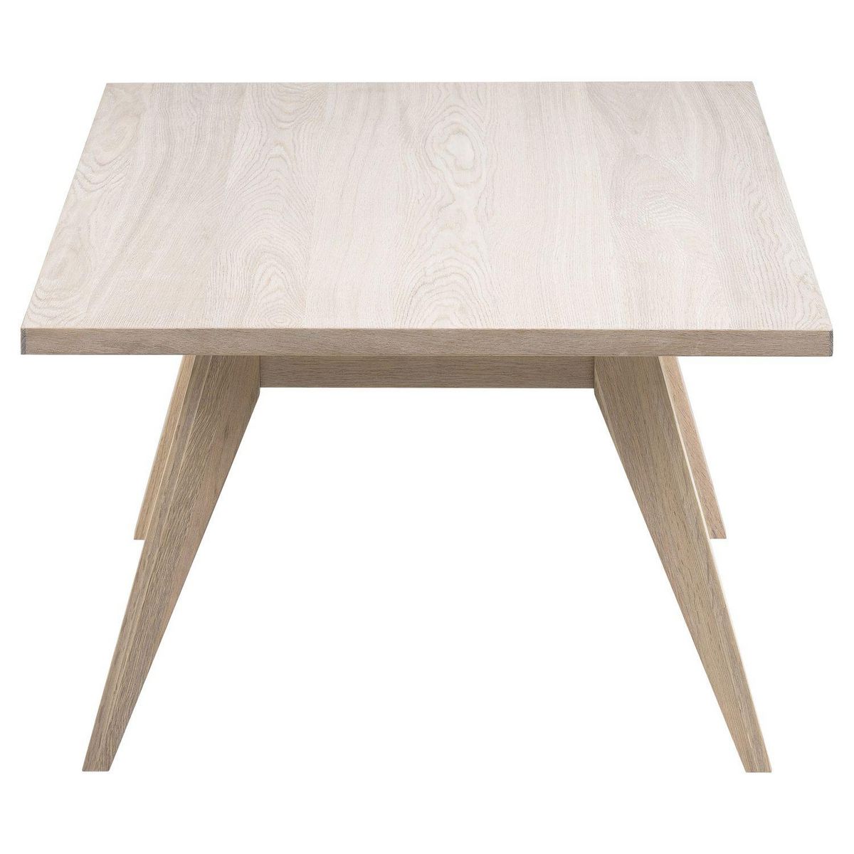 TOILINUX Table basse en panneaux de particules rectangulaire - Beige
