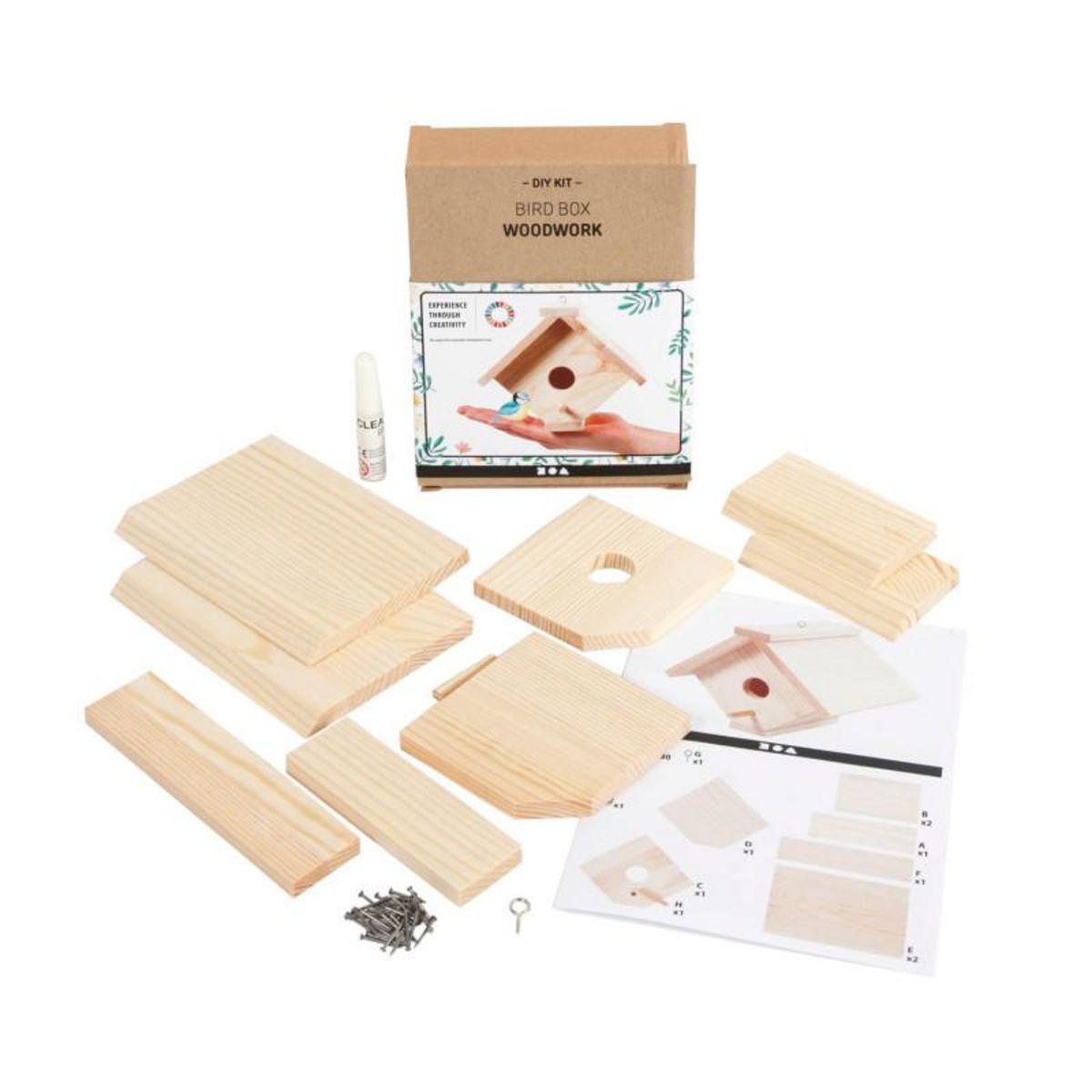 CREATIV COMPANY CREATIV COMPANY Wooden Birdhouse