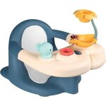 SMOBY Transat - Anneau Siege de bain - SMOBY - Little - Tablette d'activités - Ventouse - Bleu