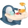 Voir la diapositive 1 : SMOBY Transat - Anneau Siege de bain - SMOBY - Little - Tablette d'activités - Ventouse - Bleu