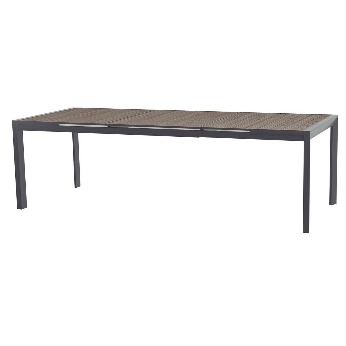 HESPERIDE Table de jardin extensible Evasion en aluminium