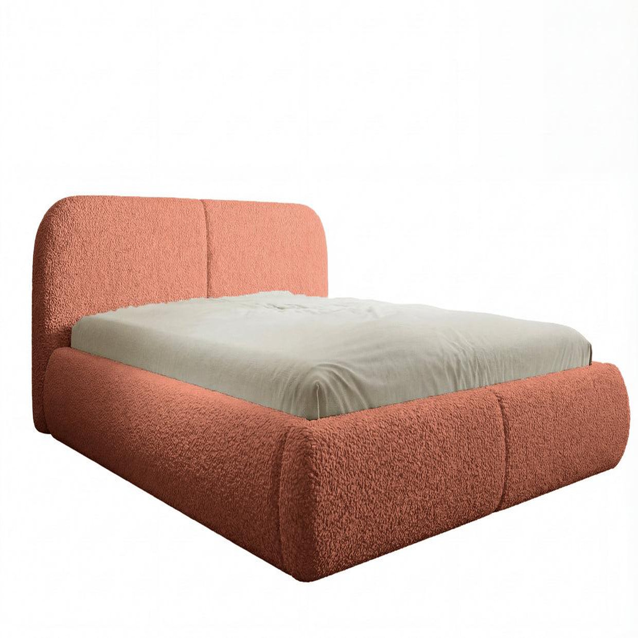 Voir la diapositive 1 : CASANOVA PARIS Delora - lit coffre tissu chenille