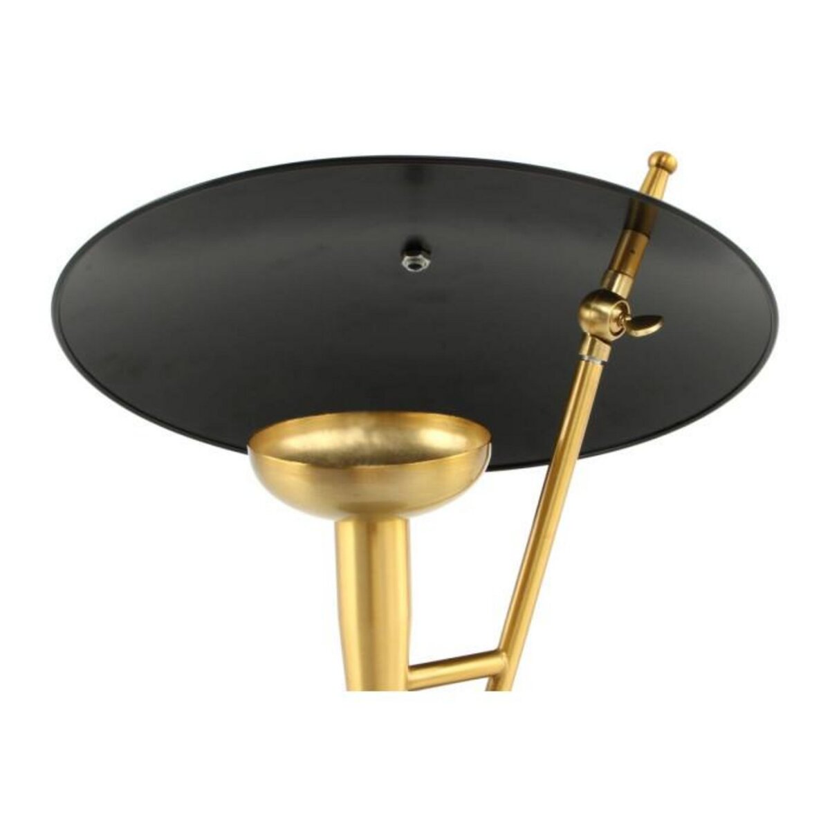 Paris Prix Lampe à Poser Design  Flyer  50cm Noir & Or