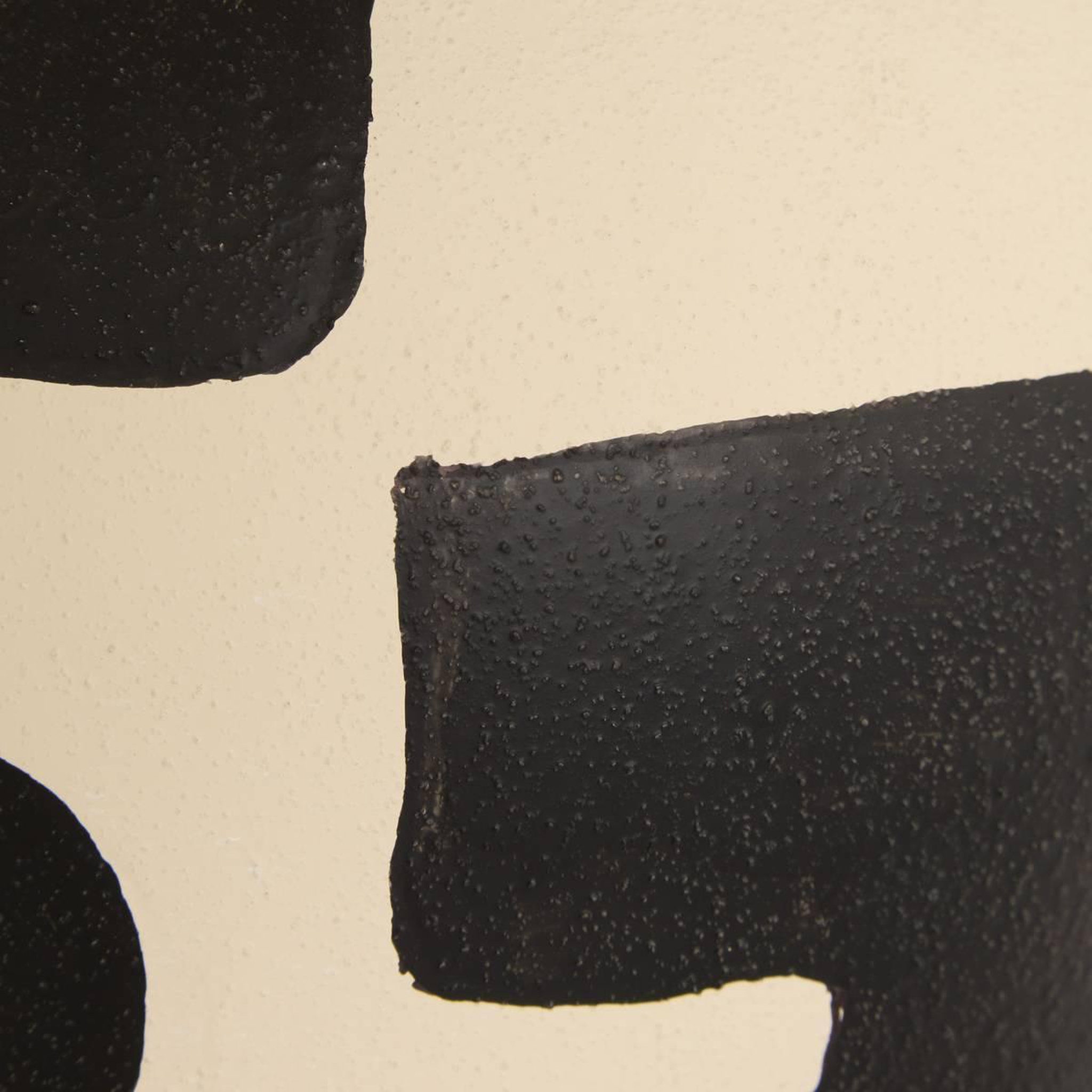 Voir la diapositive 4 : ATMOSPHERA Vase déco en dolomite  nyer  32cm noir & beige