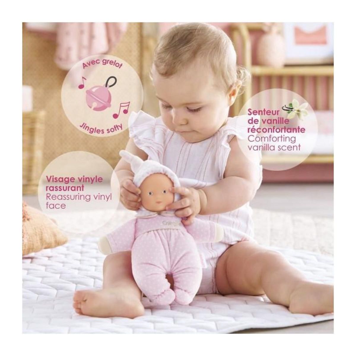 Corolle Doudou Babidoux Rêves d'Étoiles