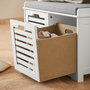 Voir la diapositive 5 : SOBUY SoBuy - Banc de rangement à chaussures avec deux portes - Nordique - FSR23-K