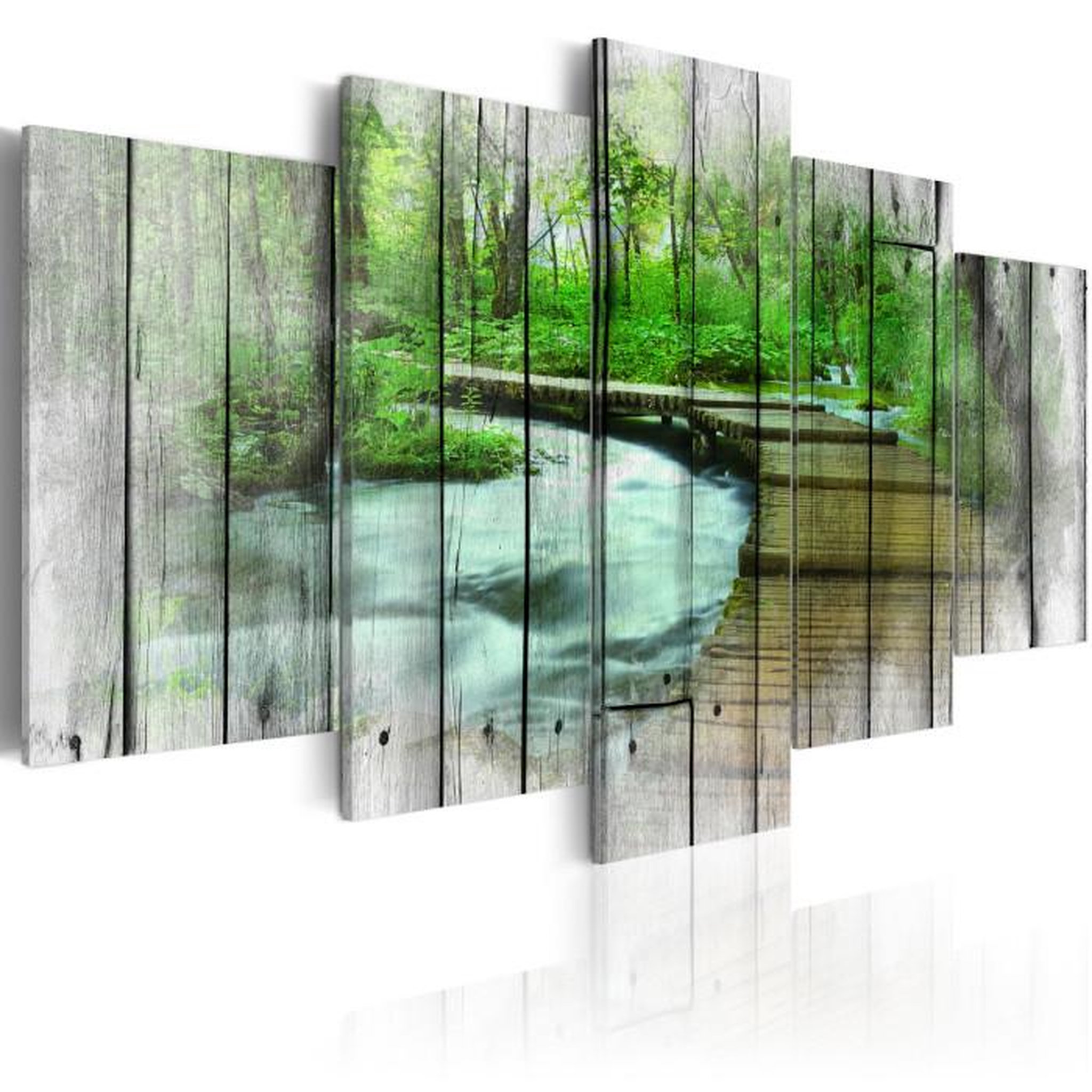 Paris Prix Tableau Imprimé  Forest of Secrets. Coloris disponibles : Multicolore