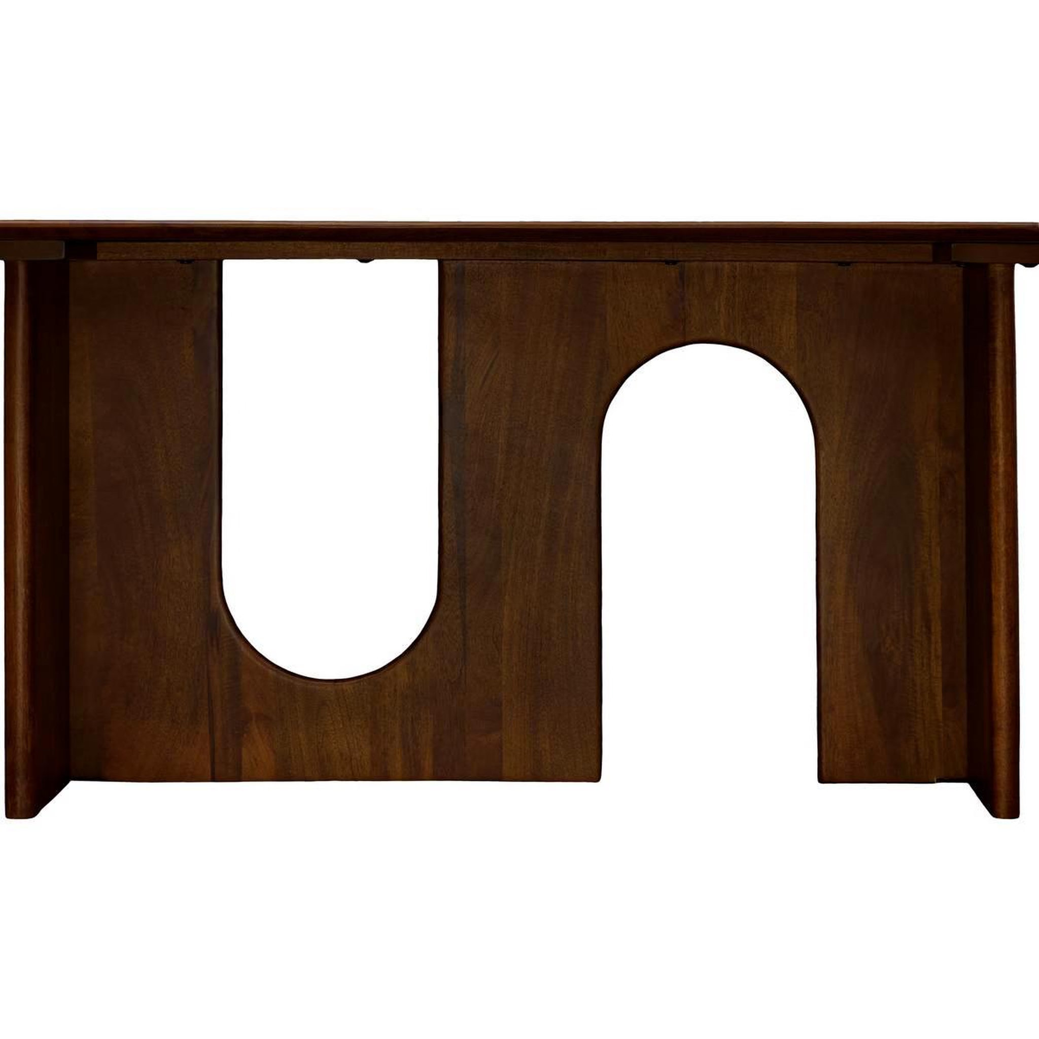 Voir la diapositive 3 : ATMOSPHERA Table à Manger en Bois  Shelty  180cm Marron