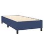 Voir la diapositive 4 : VIDAXL Cadre de lit sans matelas bleu 90x190 cm tissu