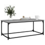 Voir la diapositive 4 : VIDAXL Table basse Sonoma gris 102x50x40 cm Bois d'ingenierie et fer