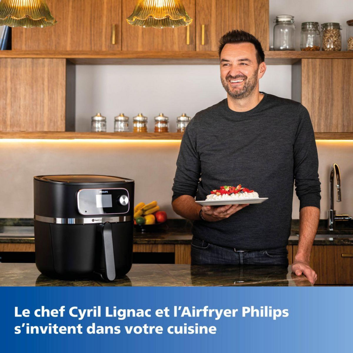 Philips Airfryer Series 7000 XXL 8,3L HD9880/90 avec sonde
