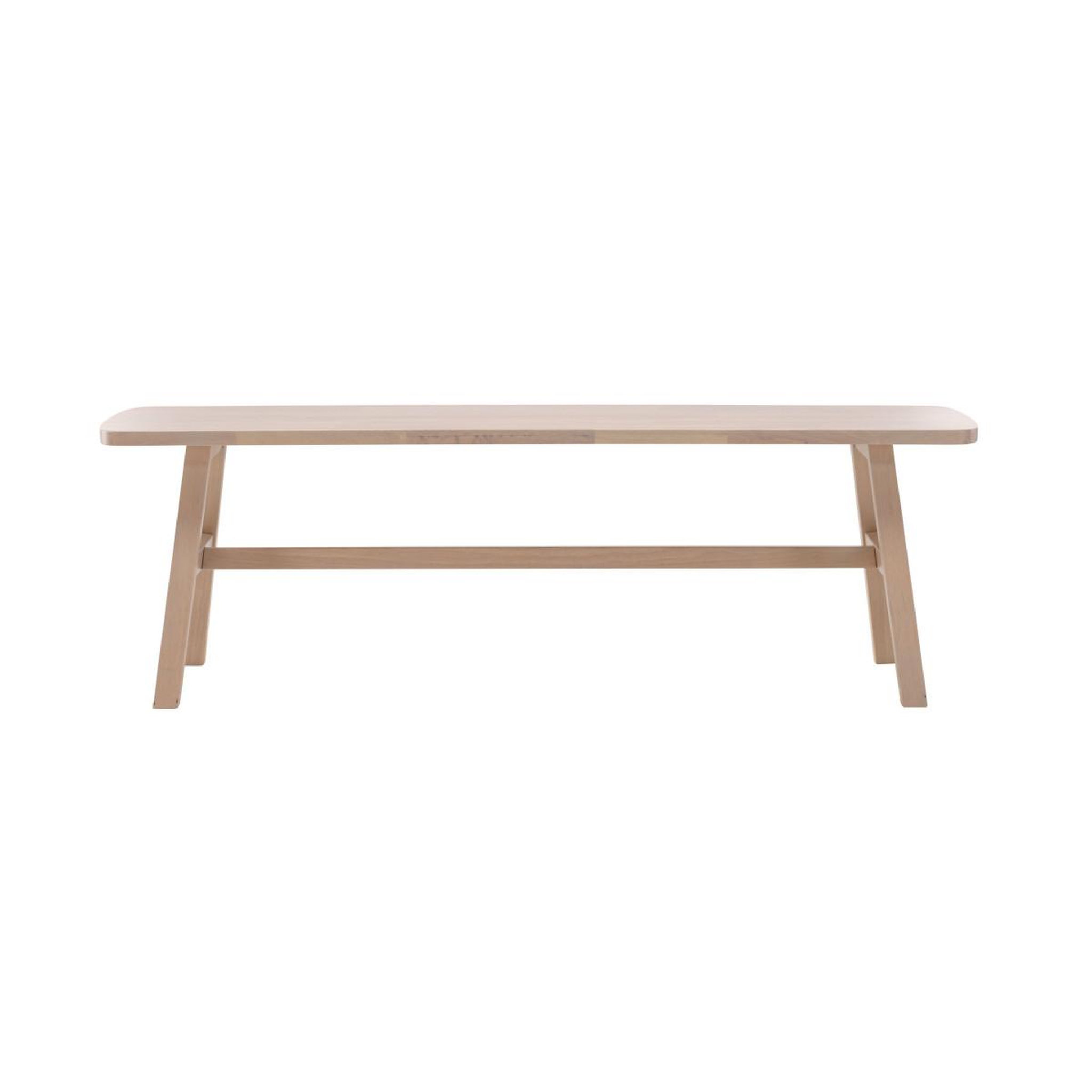 Voir la diapositive 2 : Paris Prix Banc en bois  halso  140cm naturel