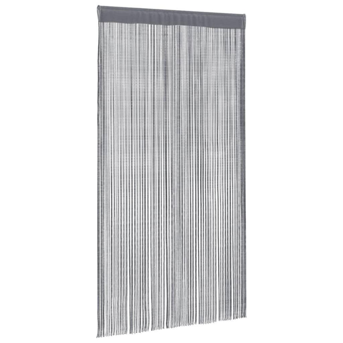 VIDAXL Rideaux a fils 2 pcs anthracite 100x250 cm