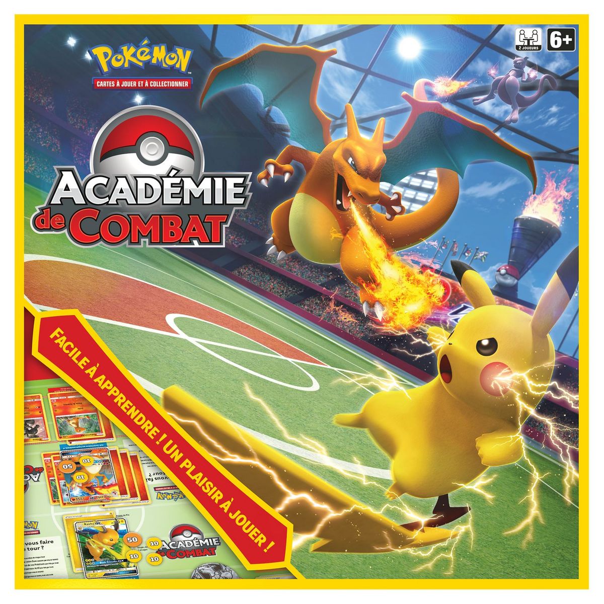 ASMODEE Jeu d'initiation Pokémon - Académie de combat 