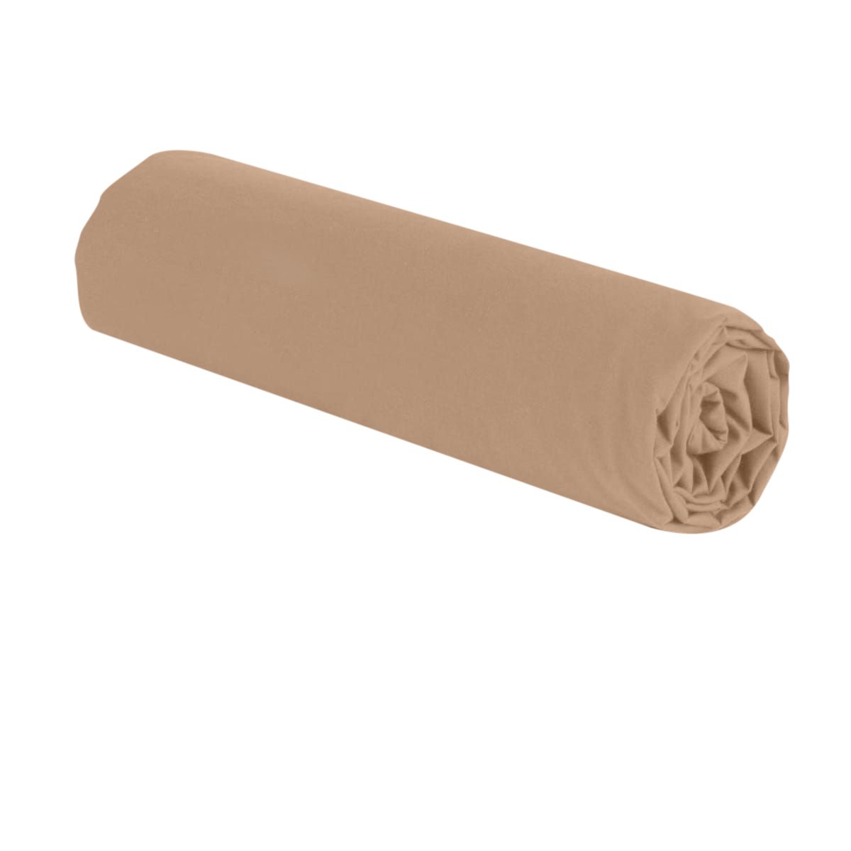 Drap housse uni en Coton Lavé 57 fils ALBANE