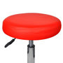 Voir la diapositive 2 : VIDAXL Tabouret de bureau Rouge