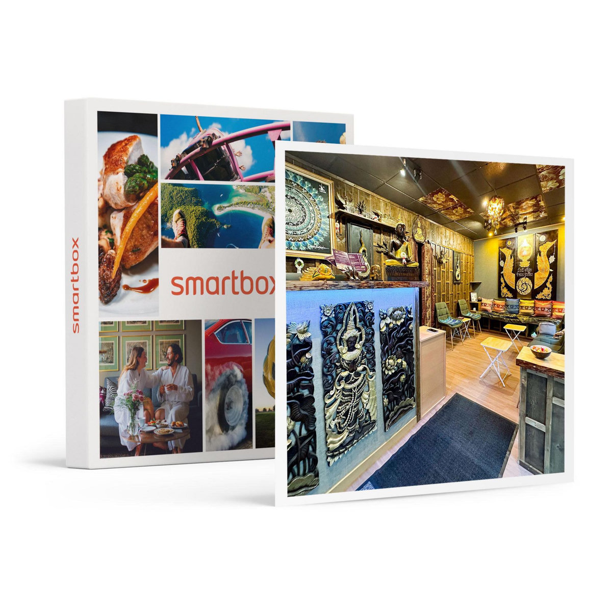 Smartbox Pause détente avec modelage, gommage, sauna et hammam près de la place de la Bastille - Coffret Cadeau Bien-être