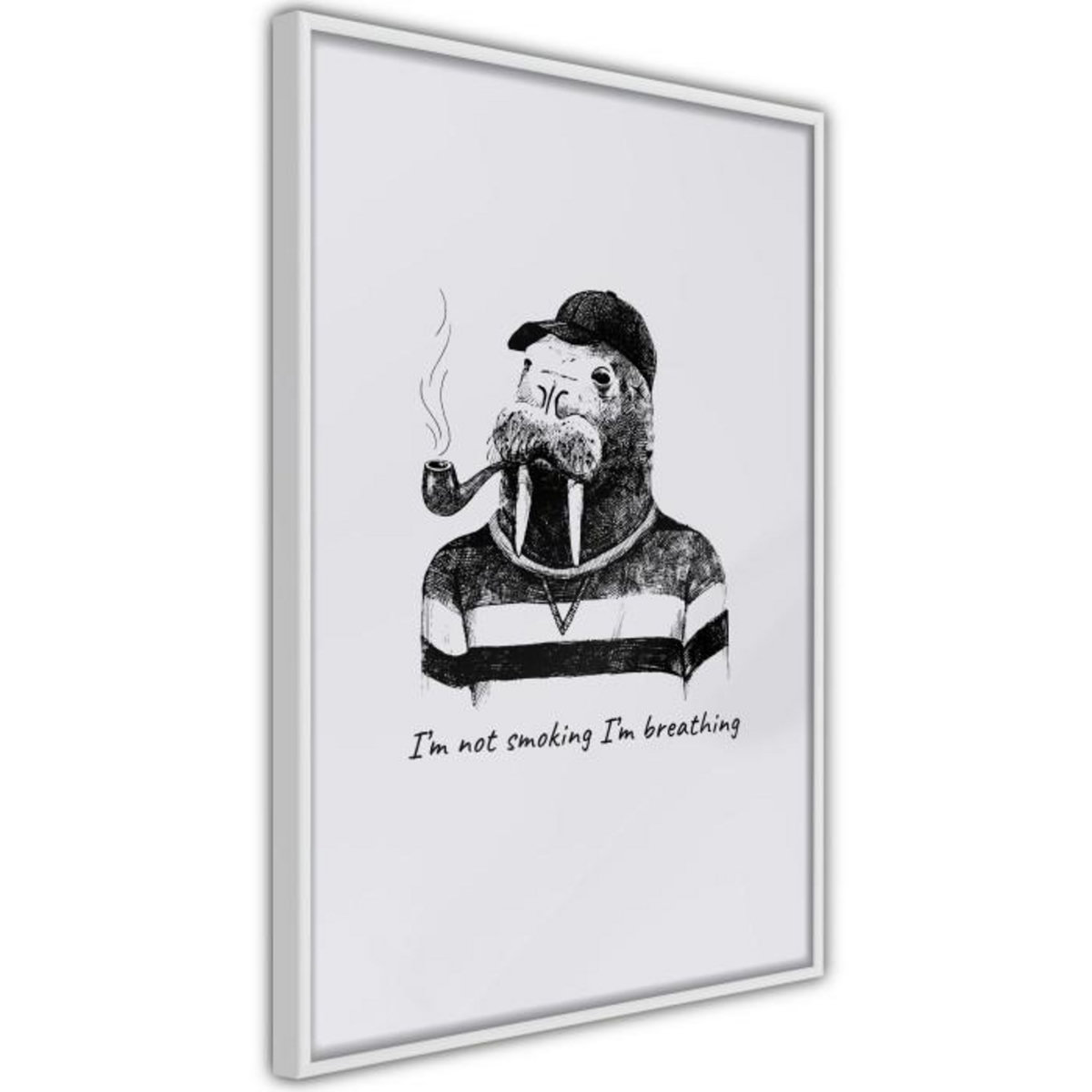 Paris Prix Affiche Murale Encadrée  Captain Walrus