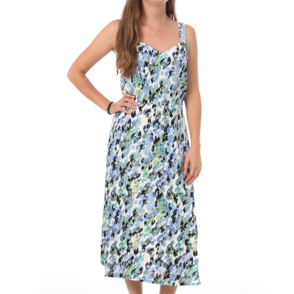 Vero Moda Robe Blanche/ à Motifs Femme Vero Moda Easy  trap