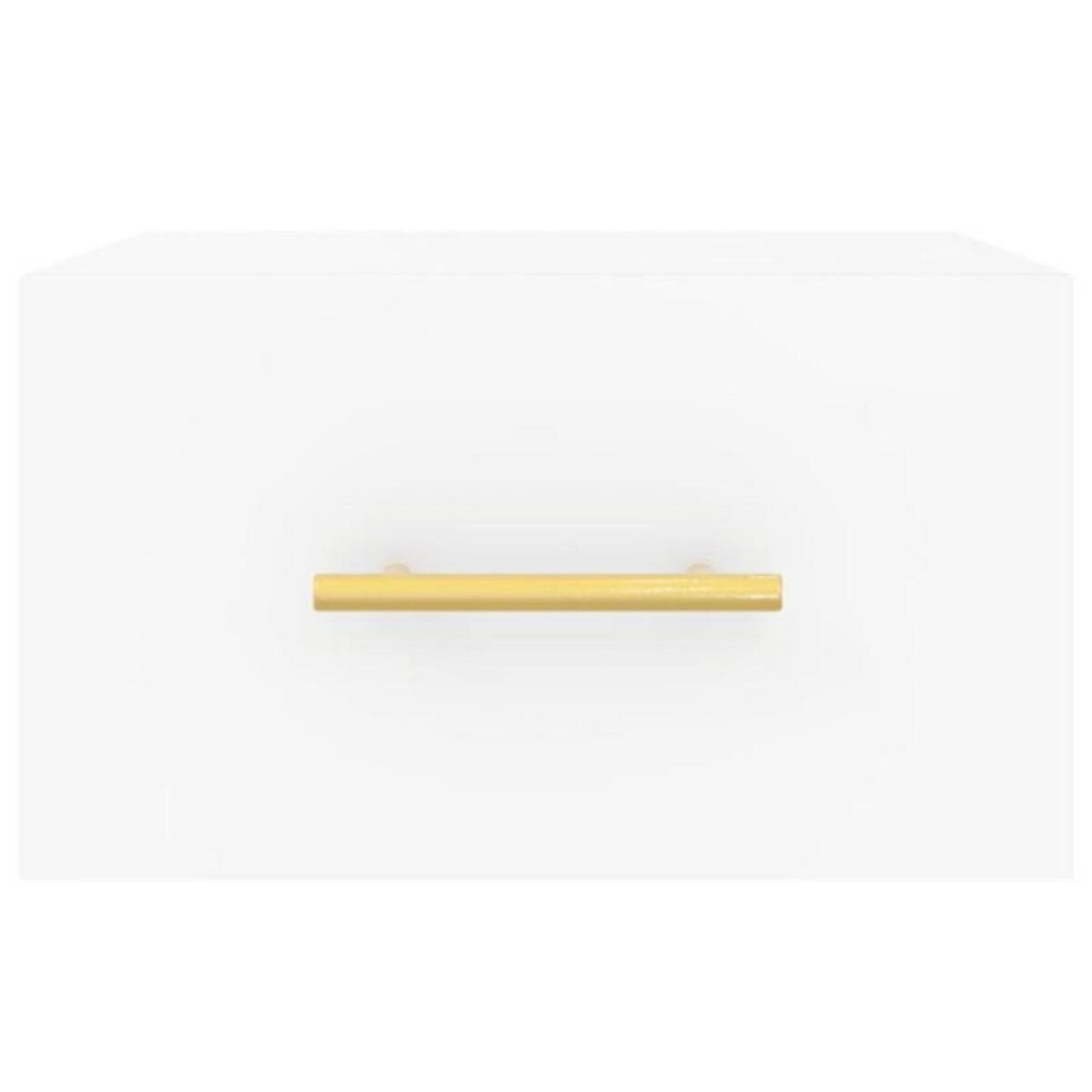 VIDAXL Tables de chevet murales 2 pcs blanc 35x35x20 cm