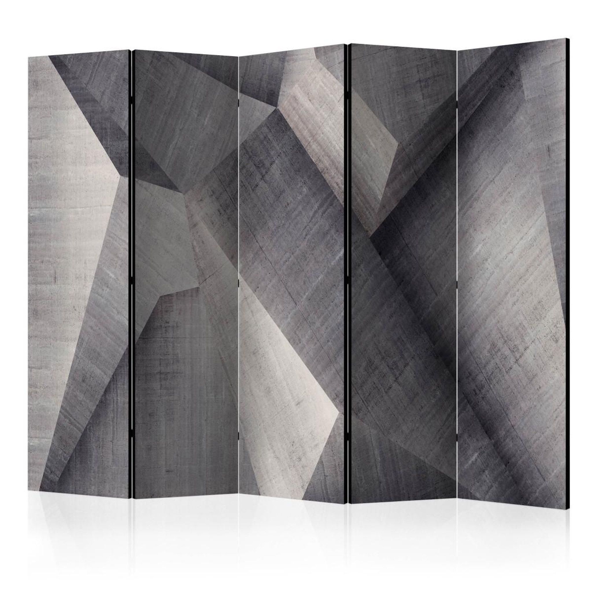 Paris Prix Paravent 5 volets  abstract concrete blocks  172x225cm