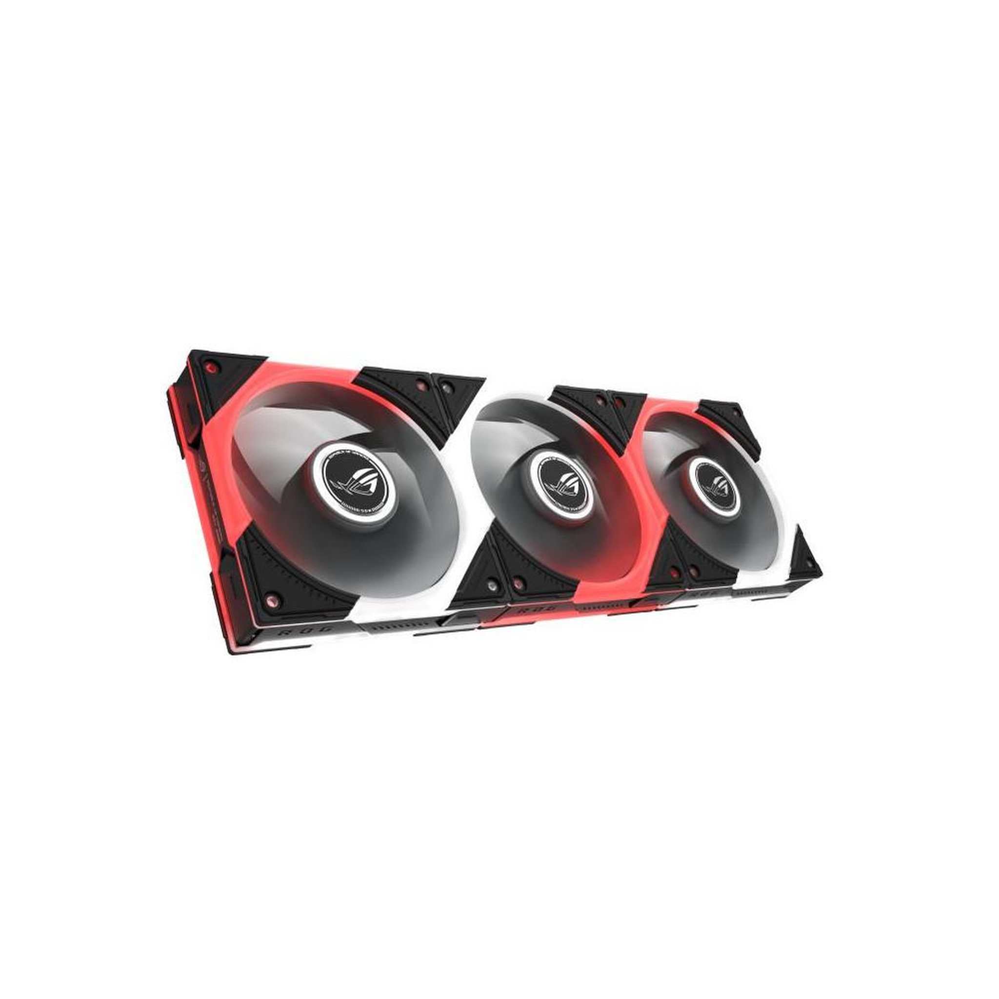 ASUS Ventilateur boîtier PC 3x 120 mm ARGB PWM Eux GR120 Reverse noir/blanc