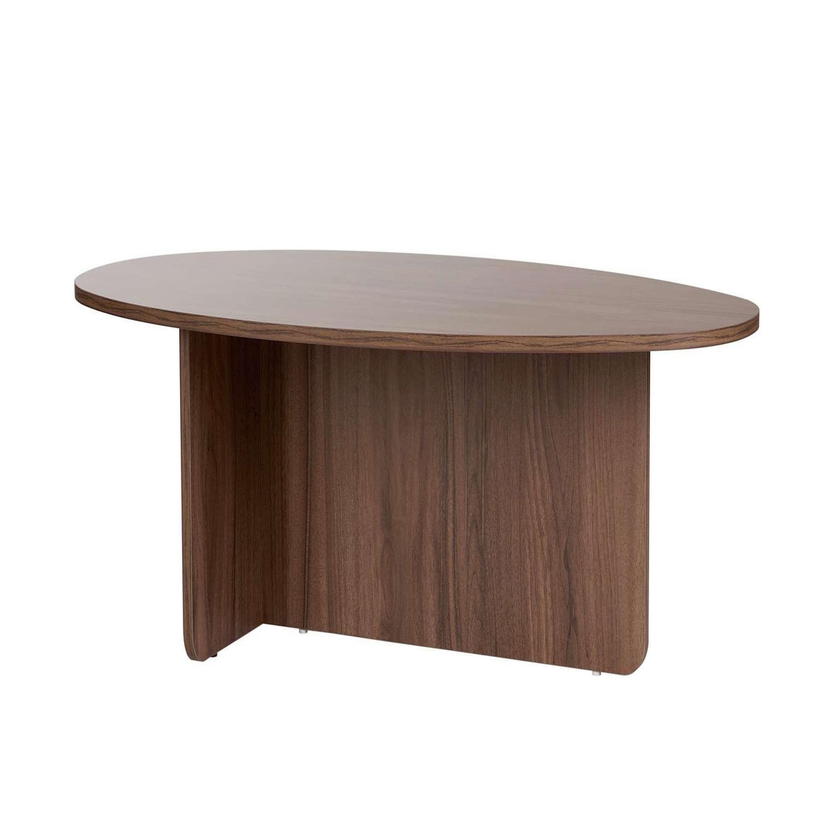 Habitat et Jardin Table basse en bois  Orba  - 120 x 65 x 40 cm - Noyer