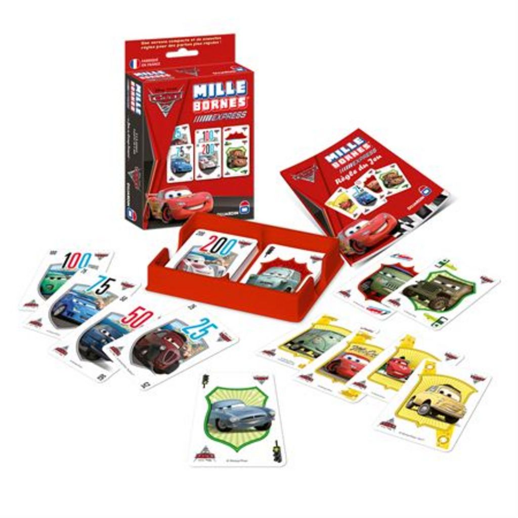 Dujardin - Jeu De Cartes - 1000 Bornes Cars - Occasion Complet En Boîte