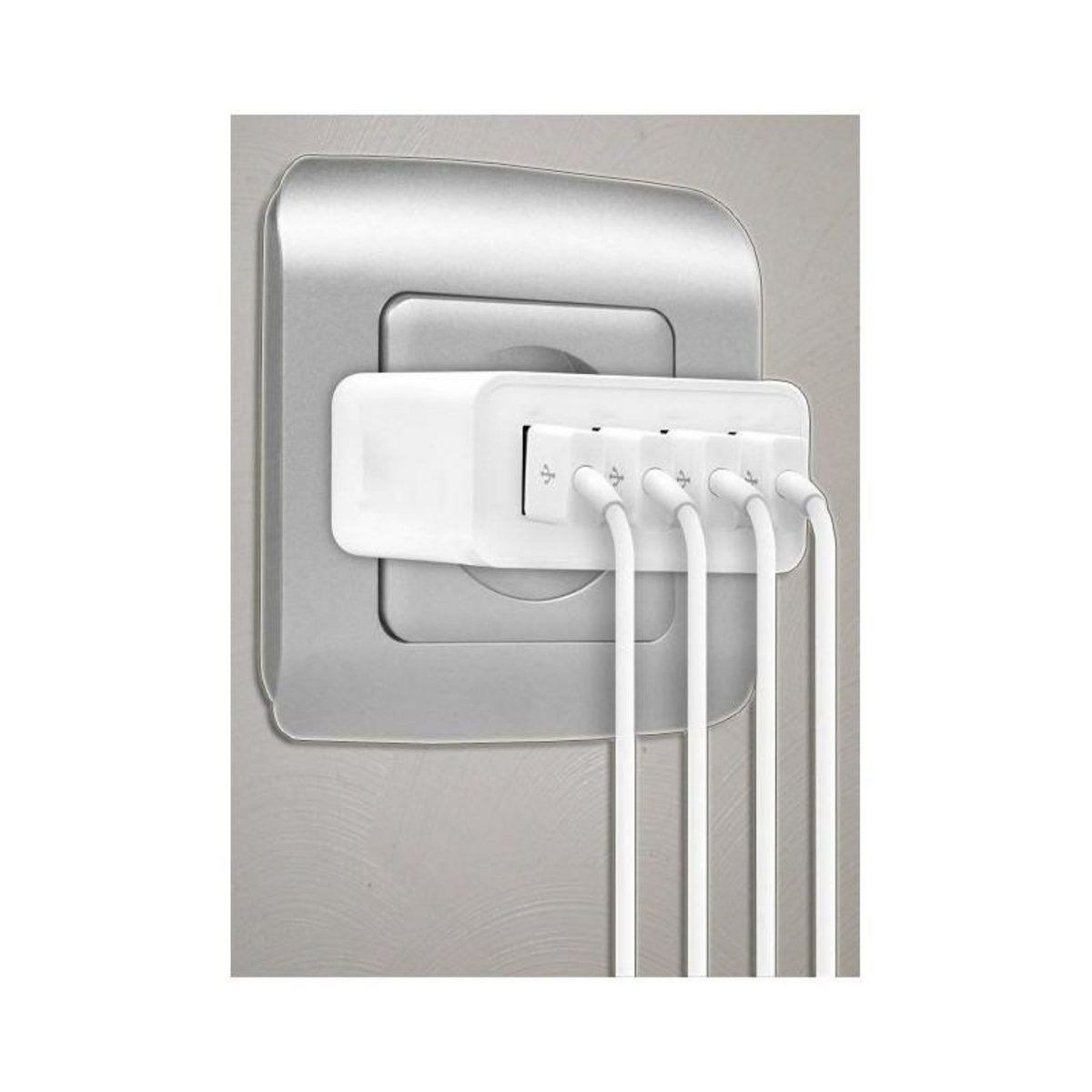 Akashi Chargeur secteur AKASHI ALT 4 USBAC 5 AWH