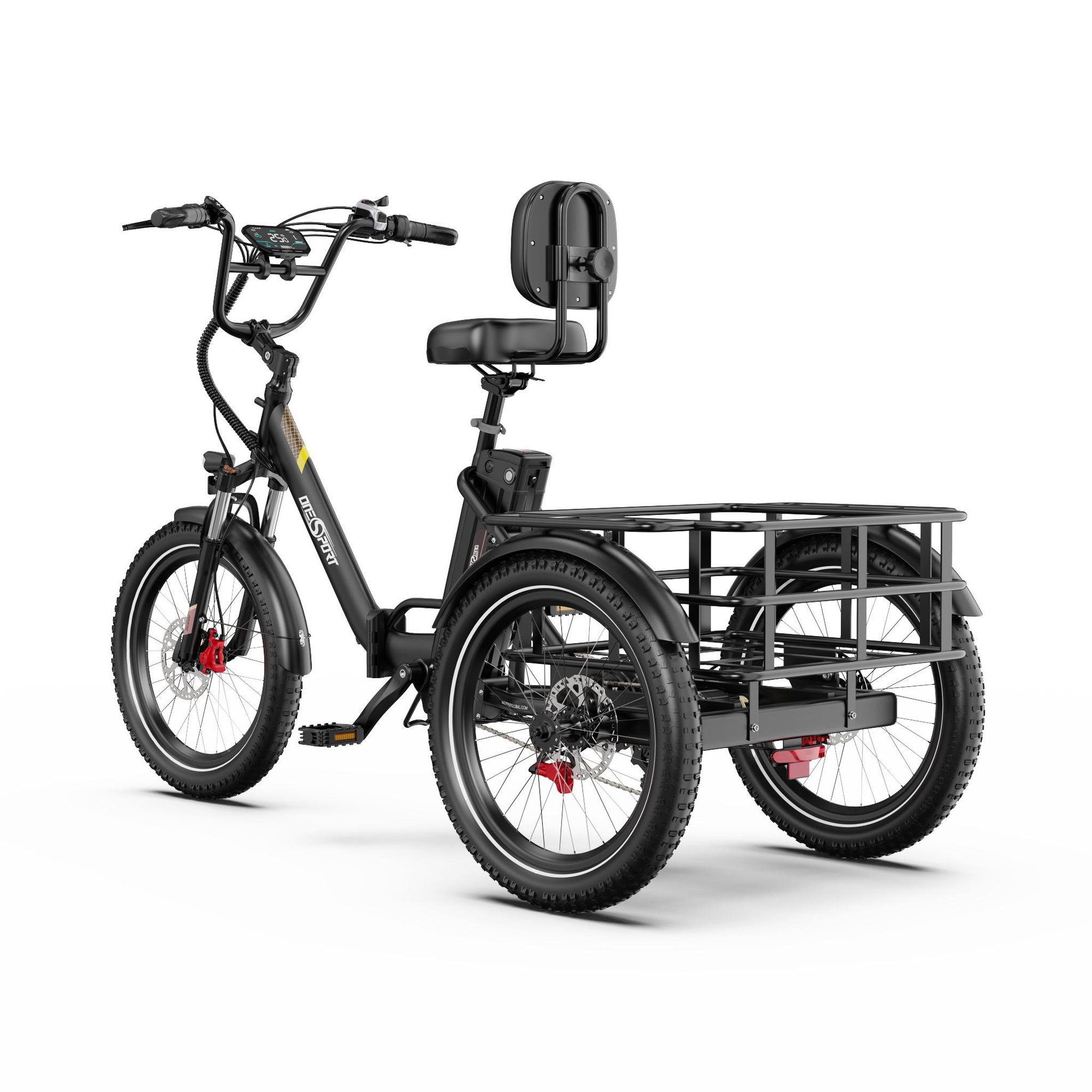 Voir la diapositive 3 : ONESPORT Tricycle cargo électrique ONESPORT OT30 Pro
