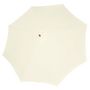 Voir la diapositive 3 : VIDAXL Parasol 300x258 cm Blanc sable