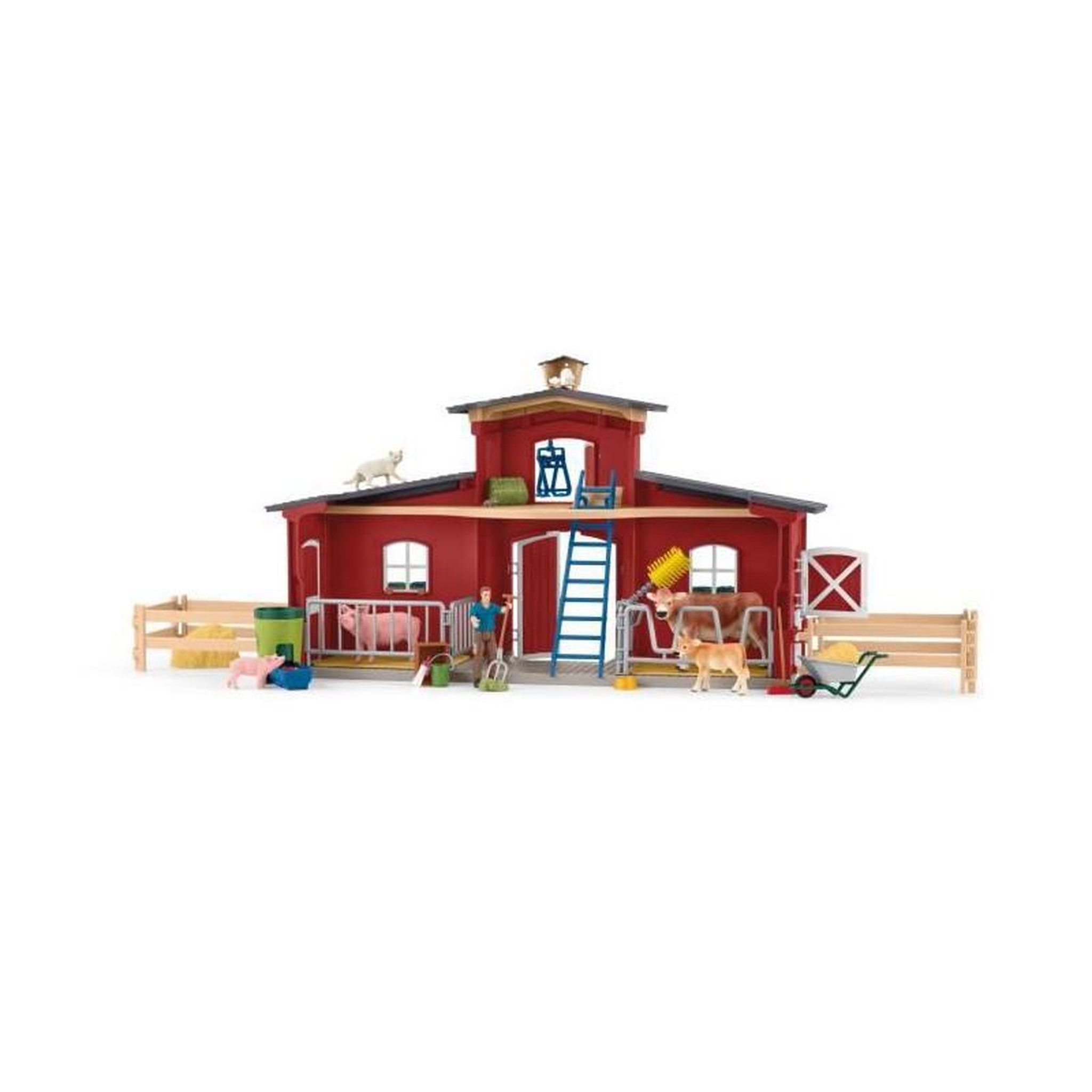 Voir la diapositive 3 : Schleich SCHLEICH - Ranch Américain - 42606 - Gamme Farm World