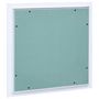 Voir la diapositive 2 : VIDAXL Panneau d'acces Cadre en aluminium plaque de platre 400x400 mm