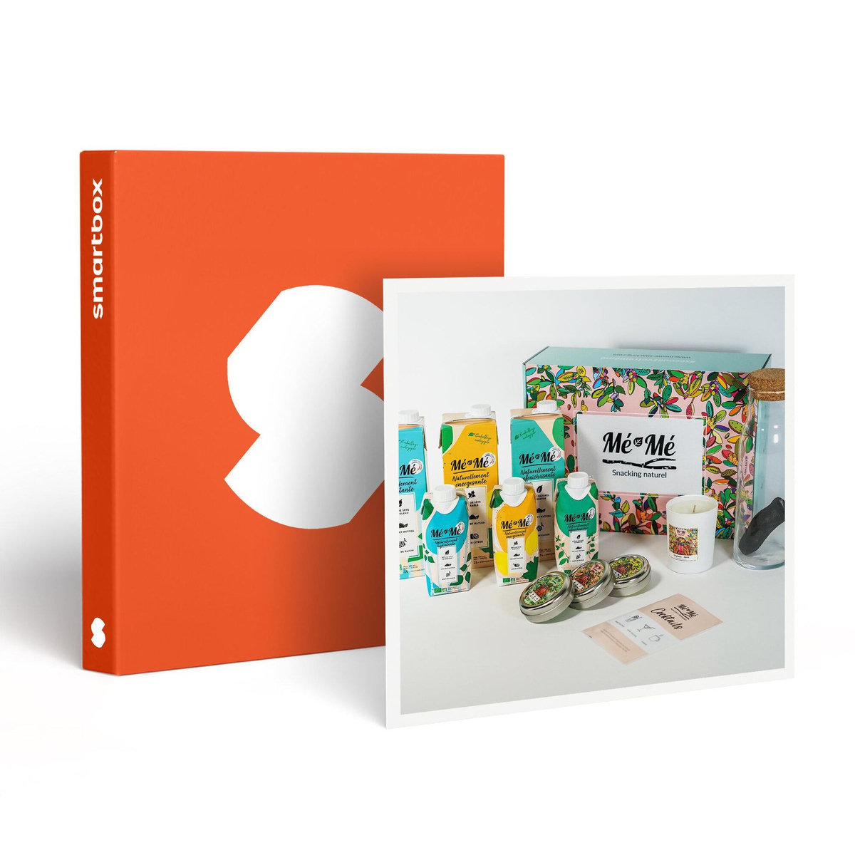 Smartbox Box de snacks, boissons et autres surprises 100 % française, bio et saine - Coffret Cadeau Gastronomie
