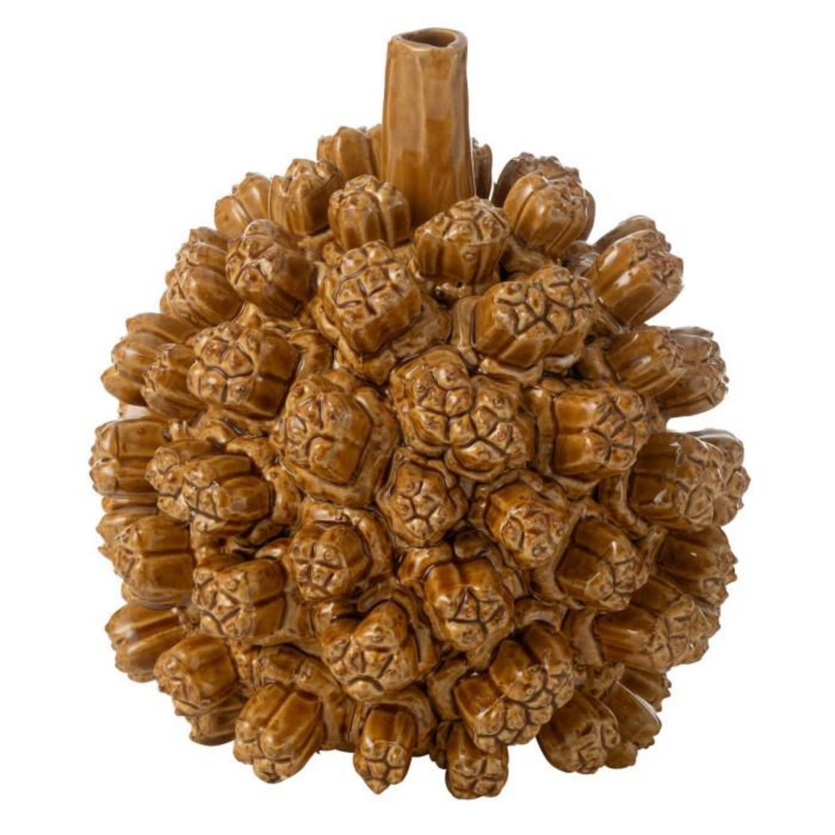 Paris Prix Vase Déco en Grès  Saki  21cm Jaune