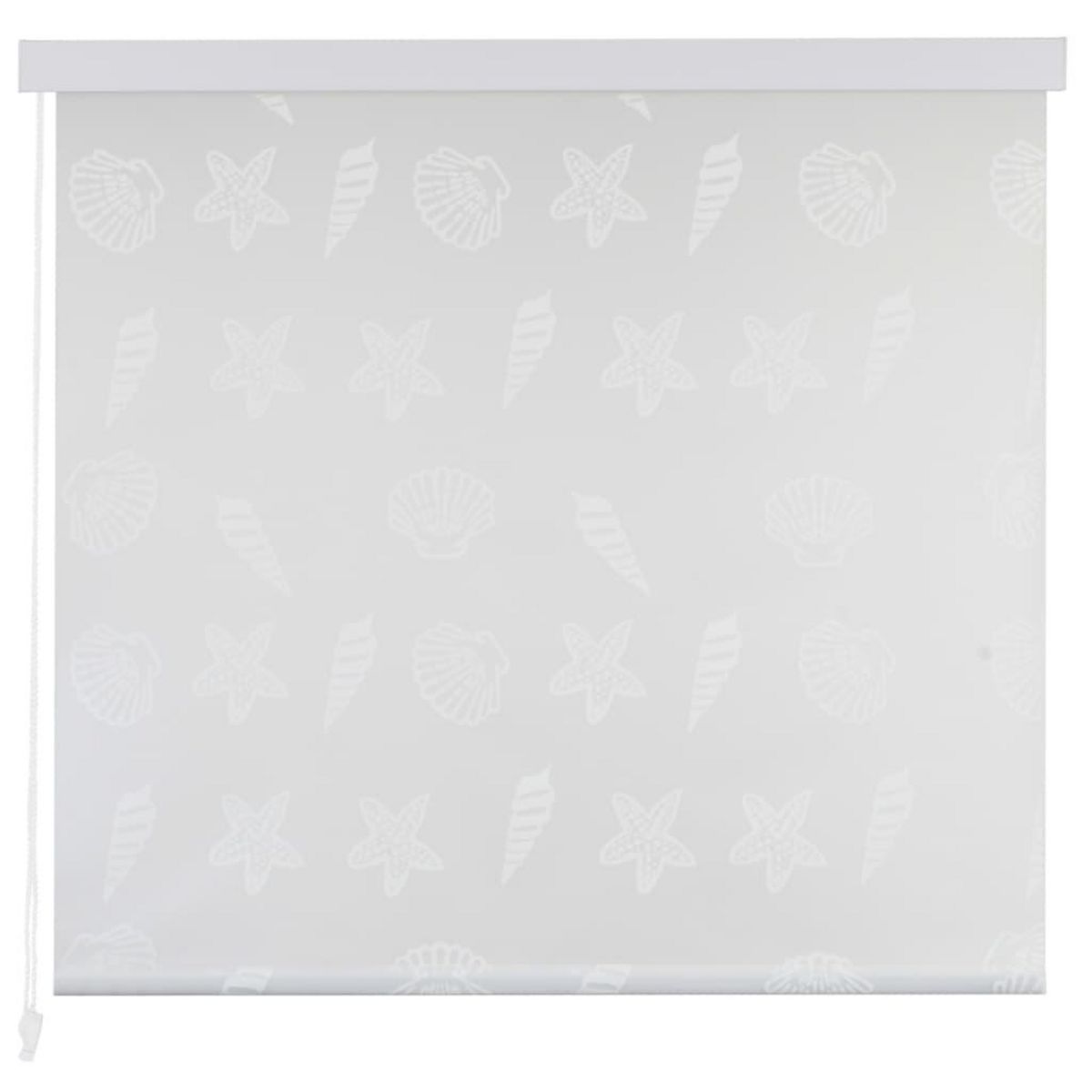 VIDAXL Store roulant de douche 80x240 cm Etoile de mer