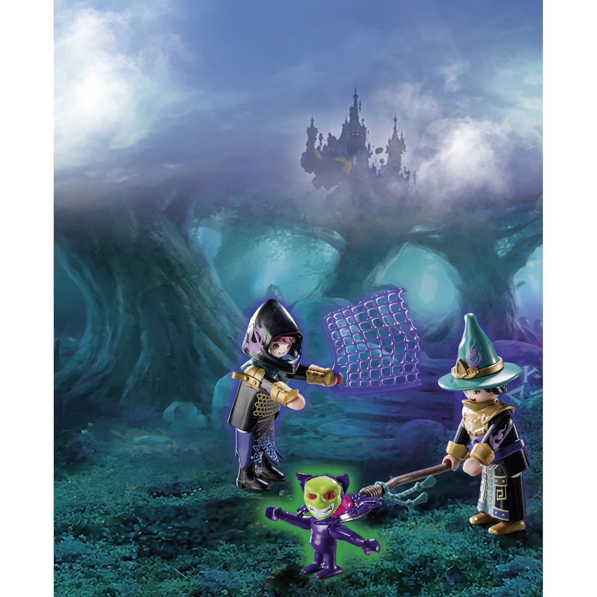 Voir la diapositive 4 : PLAYMOBIL 70748 Novelmore - Violet Vale - Véhicule catapulte