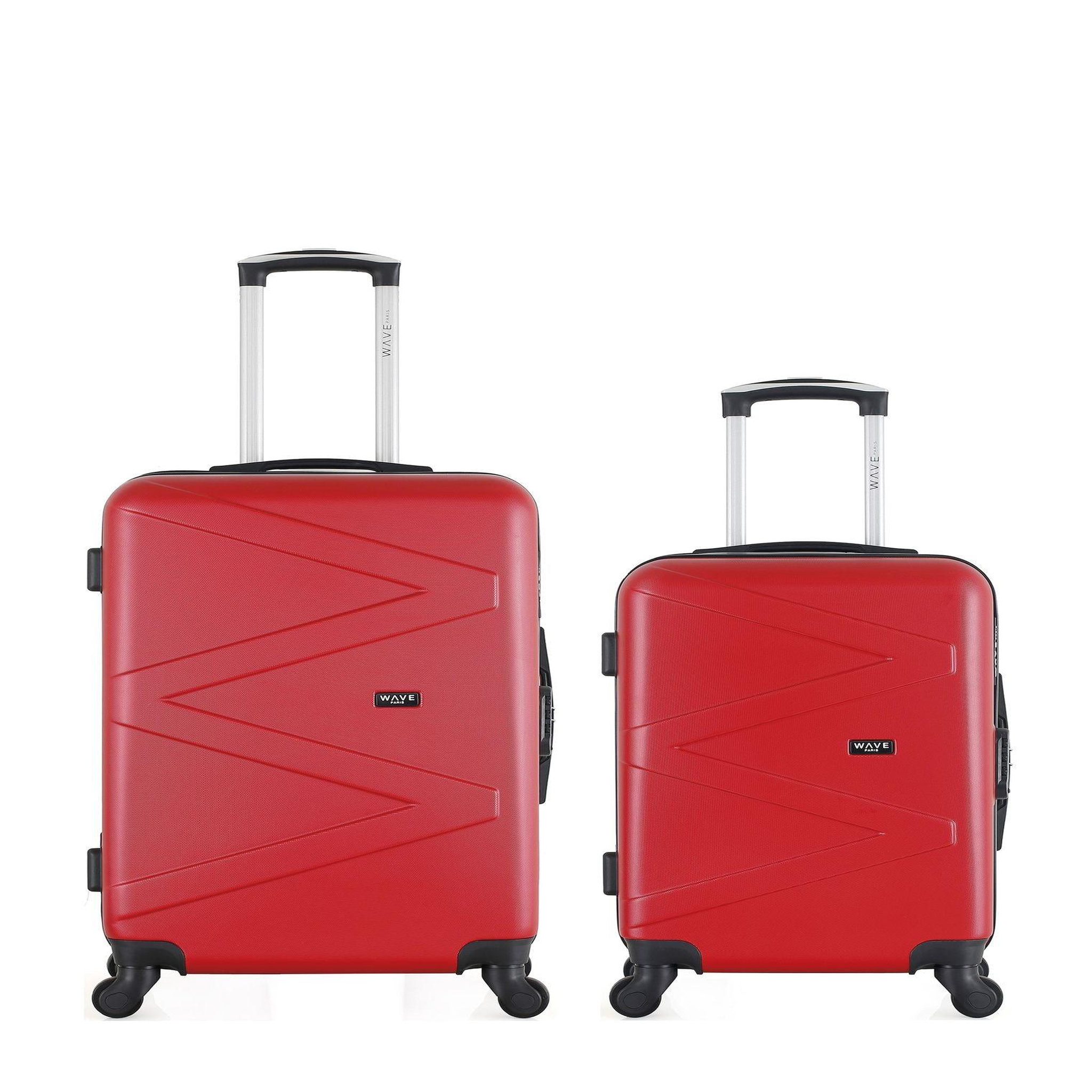 WAVE PARIS WAVE PARIS - Lot de 2 - Valises Weekend et Cabine AMAZONE