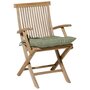 MADISON Madison Coussin de chaise Panama 46x46 cm Vert sauge