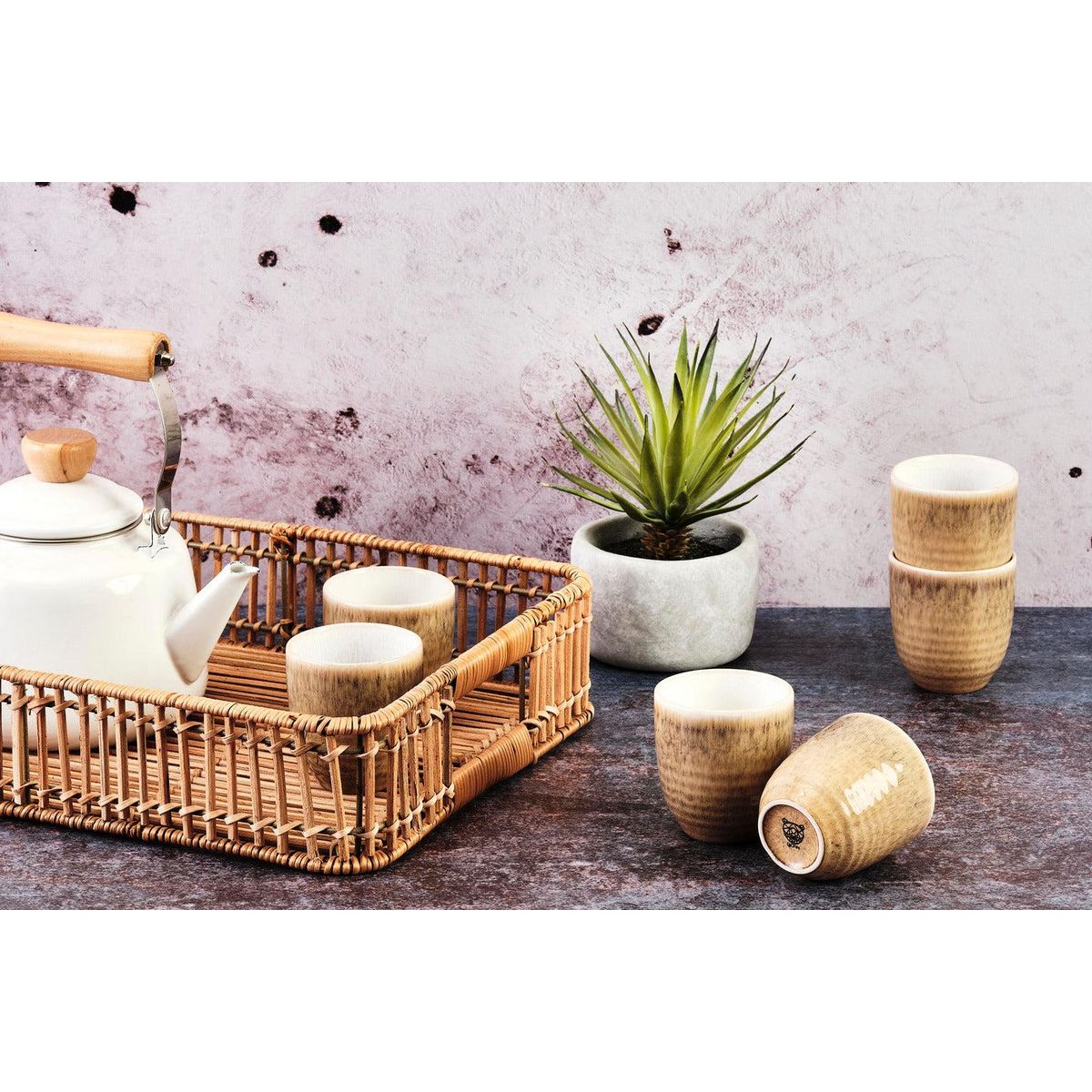 BJORN Tasse COSMOS 15cl - 6 pièces - Crème