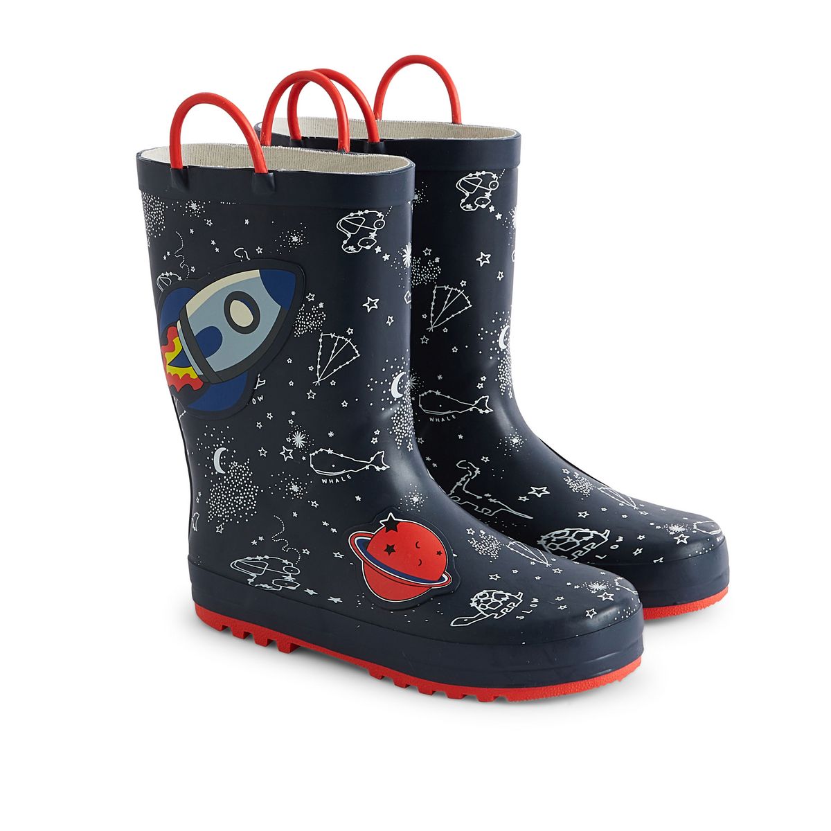 IN EXTENSO Bottes de pluie fusée garçon du 24 au 35