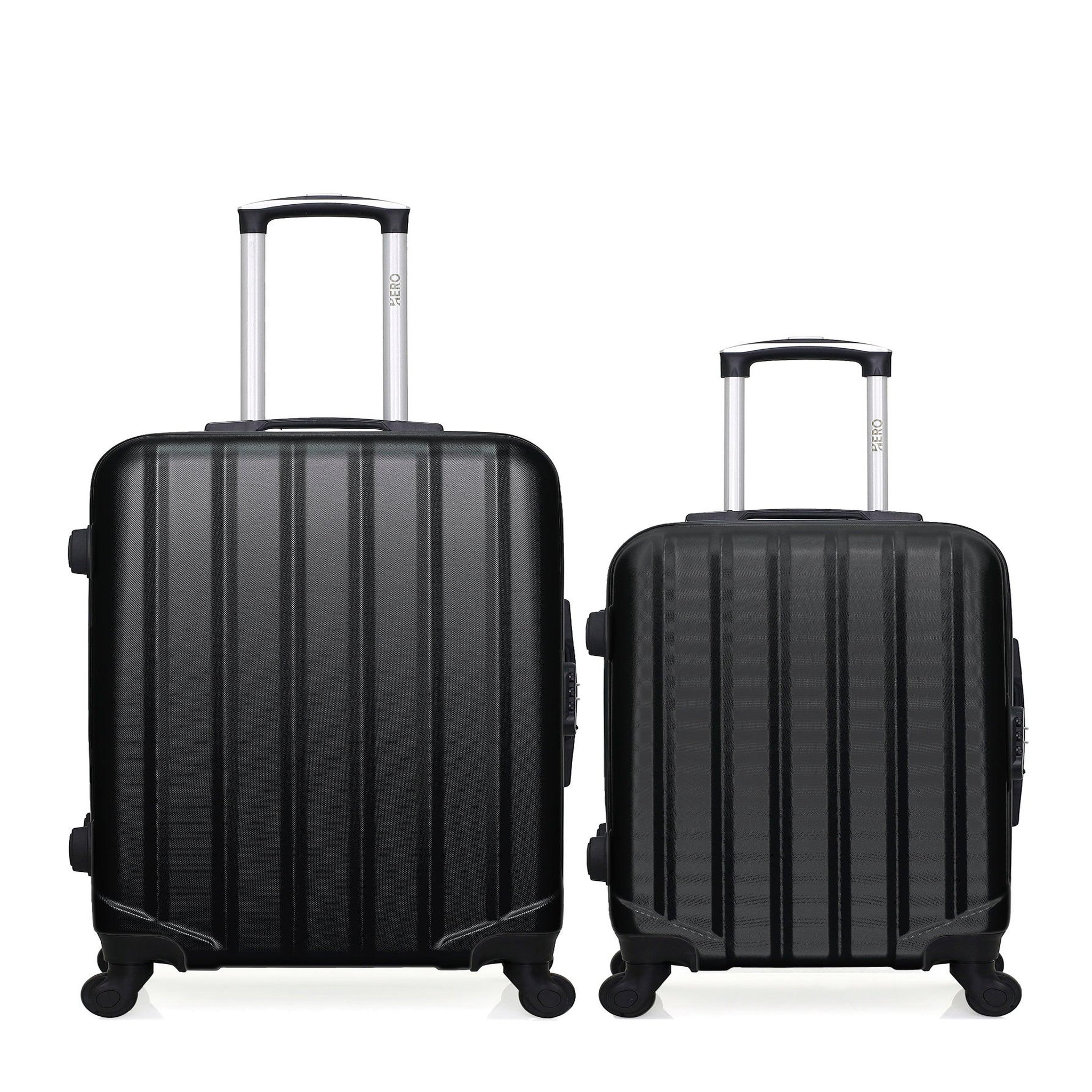 HERO HERO - Lot de 2 valises weekend et cabine ABS HIMALAYA
