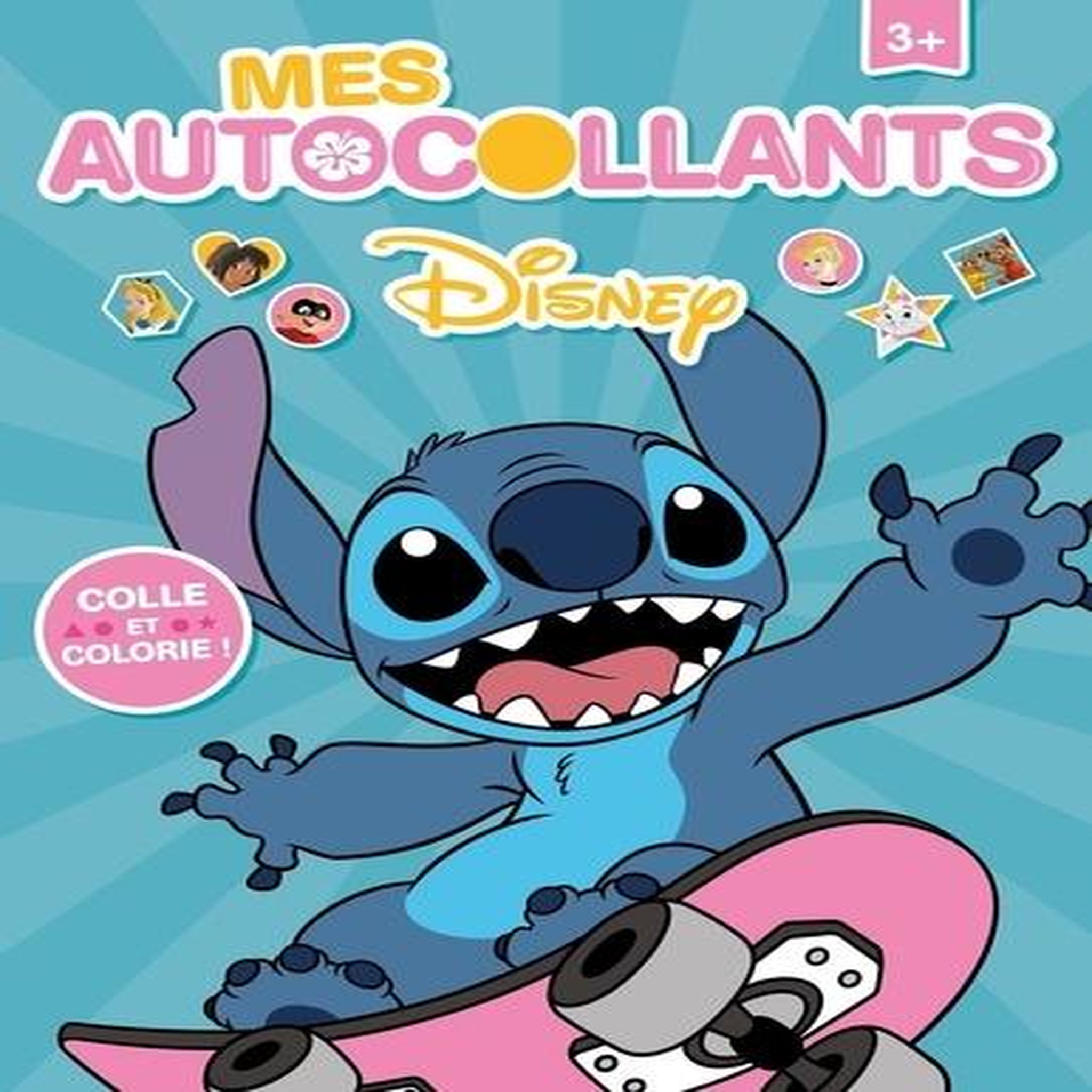 MES AUTOCOLLANTS STITCH, Disney