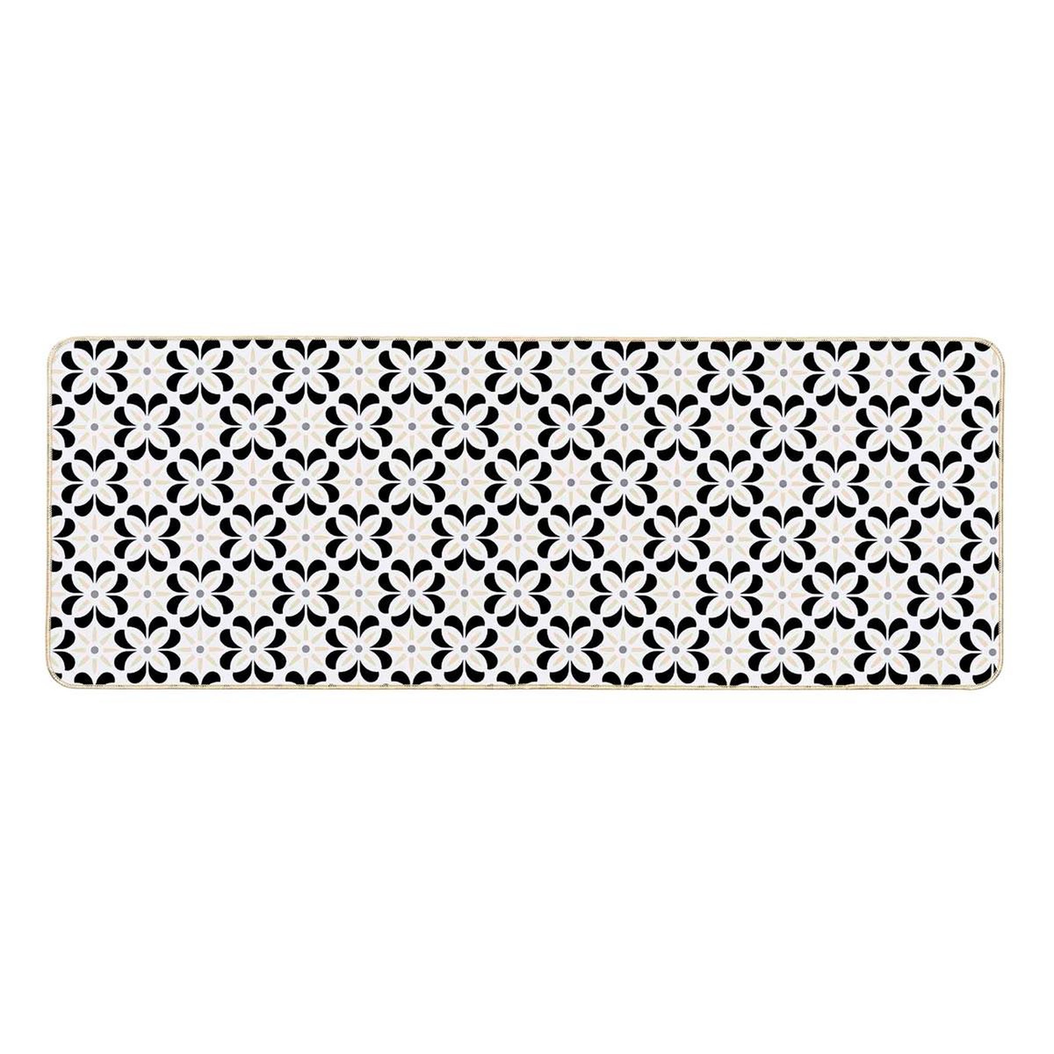 Douceur d'Intérieur Tapis déco imprimé  solaris  45x120cm multicolore