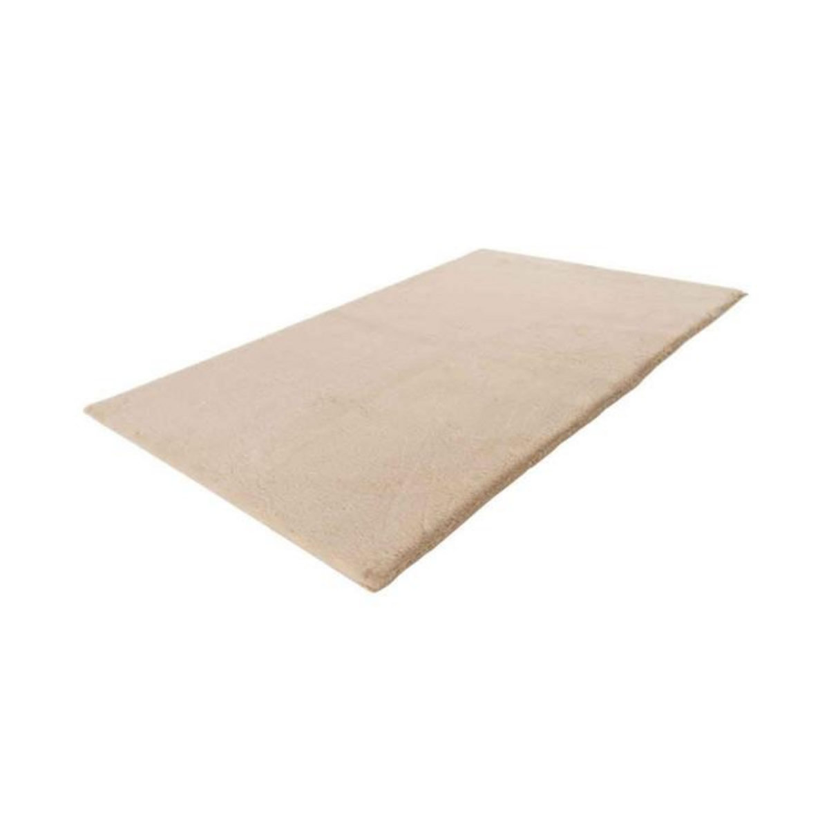 Paris Prix Tapis de Bain Fait à la Main  Rabbit  Beige